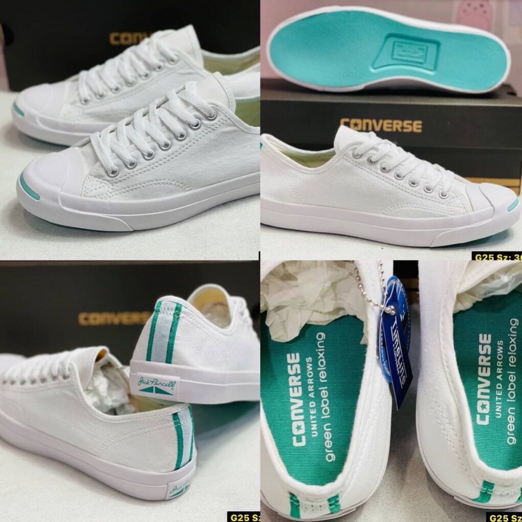 Converse jack purcell united best sale arrows green label relaxing