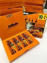 ภาพขนาดย่อของภาพหน้าปกสินค้าGillete ยิลเลตต์ ลอนดอน บริดจ์ ( ใบมีดโกน ) 100 ใบ จากร้าน SiripanBeauty บน Lazada ภาพที่ 2