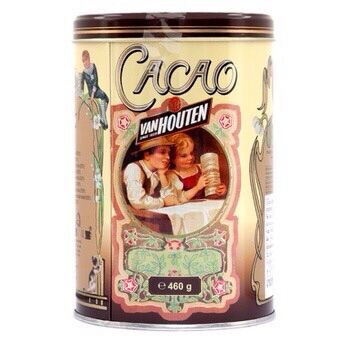 Van Houten Cocoa Powder 100% From Belgium แวน ฮูเต็น โกโก้ผง จากเบลเยี่ยม 100F0 กรัม