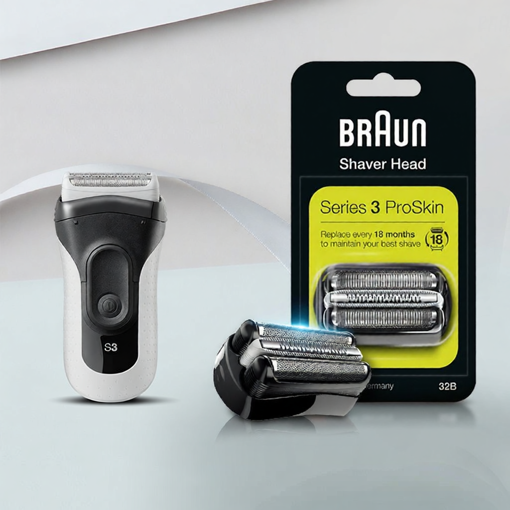 Braun | Replacement Parts for 3 Series Shaver 32B ราคา 4,014 บาท*ส่งฟรี