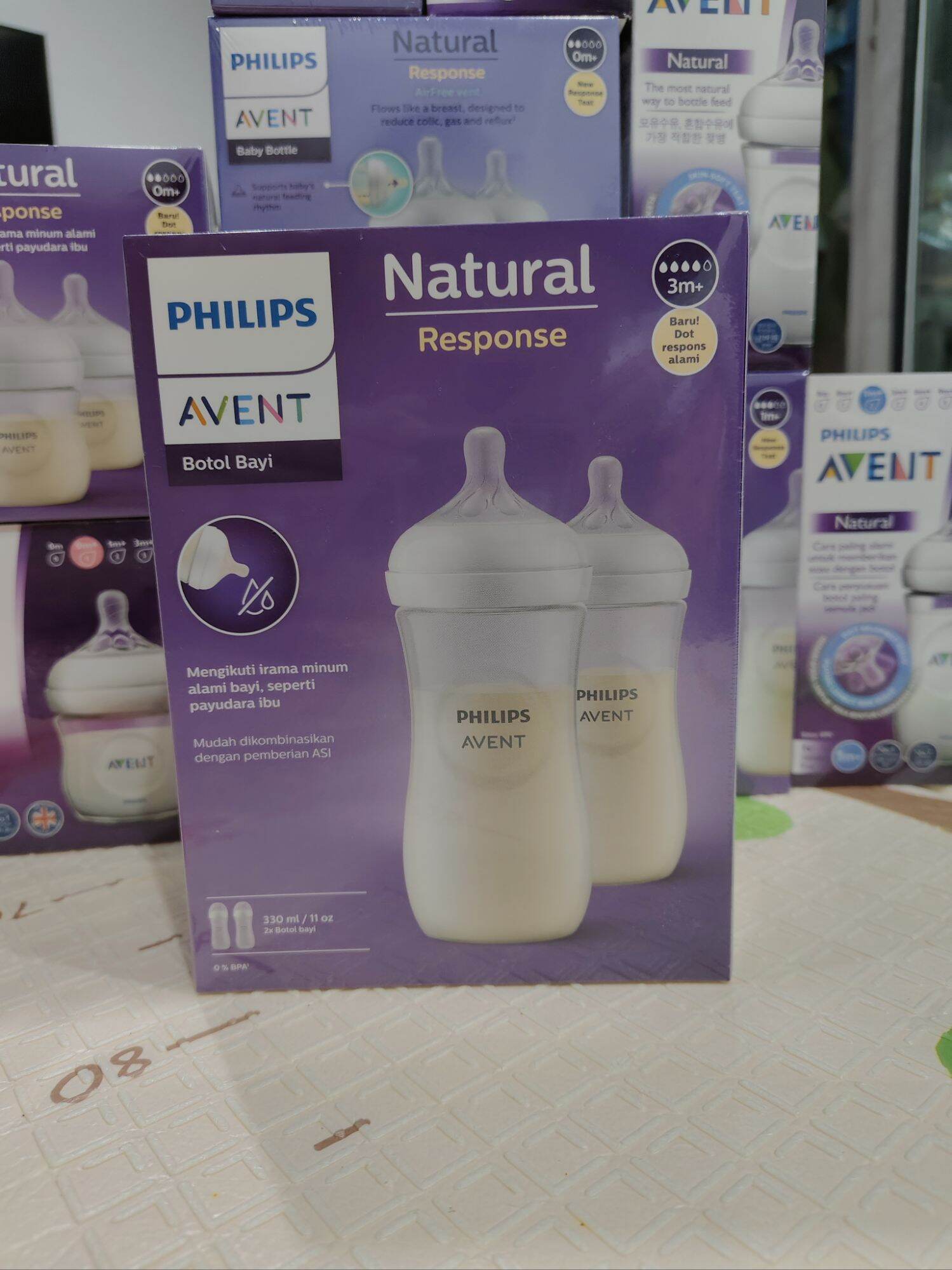 ขวดนมเอเว้น ขนาด9ออนพร้อมจุก ขายแบบแพคคู่ ราคา 271 บาท*ส่งฟรี