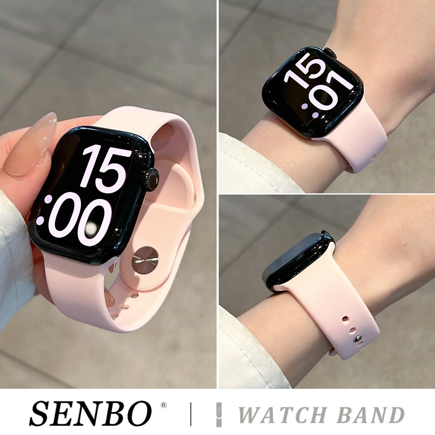 SENBO | Stylish and Advanced Apple Watch Band ราคา 327 บาท*ส่งฟรี