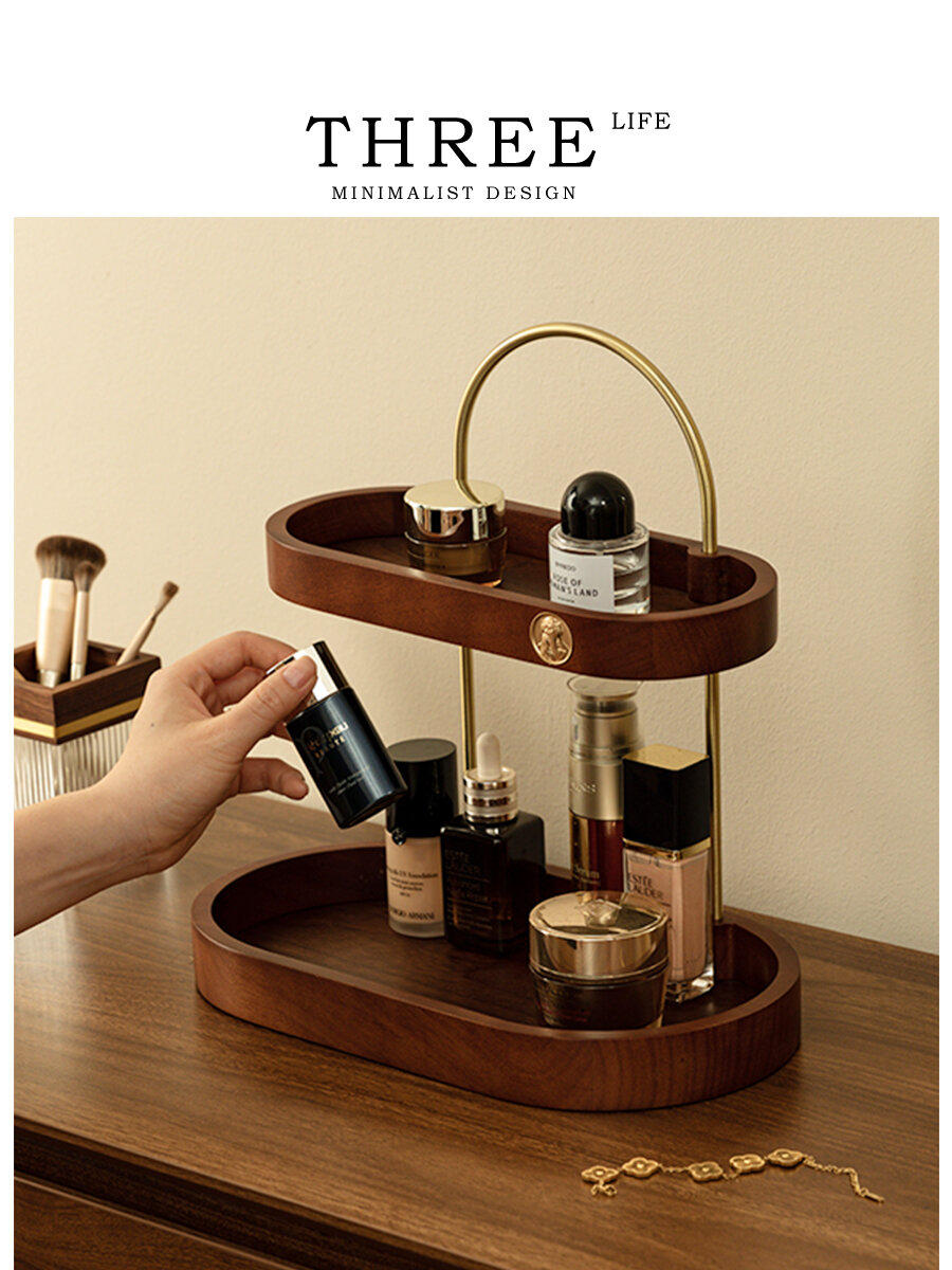 THREE LIFE | Storage Organizer Shelving Unit for Cosmetics ราคา 2,802 บาท*ส่งฟรี