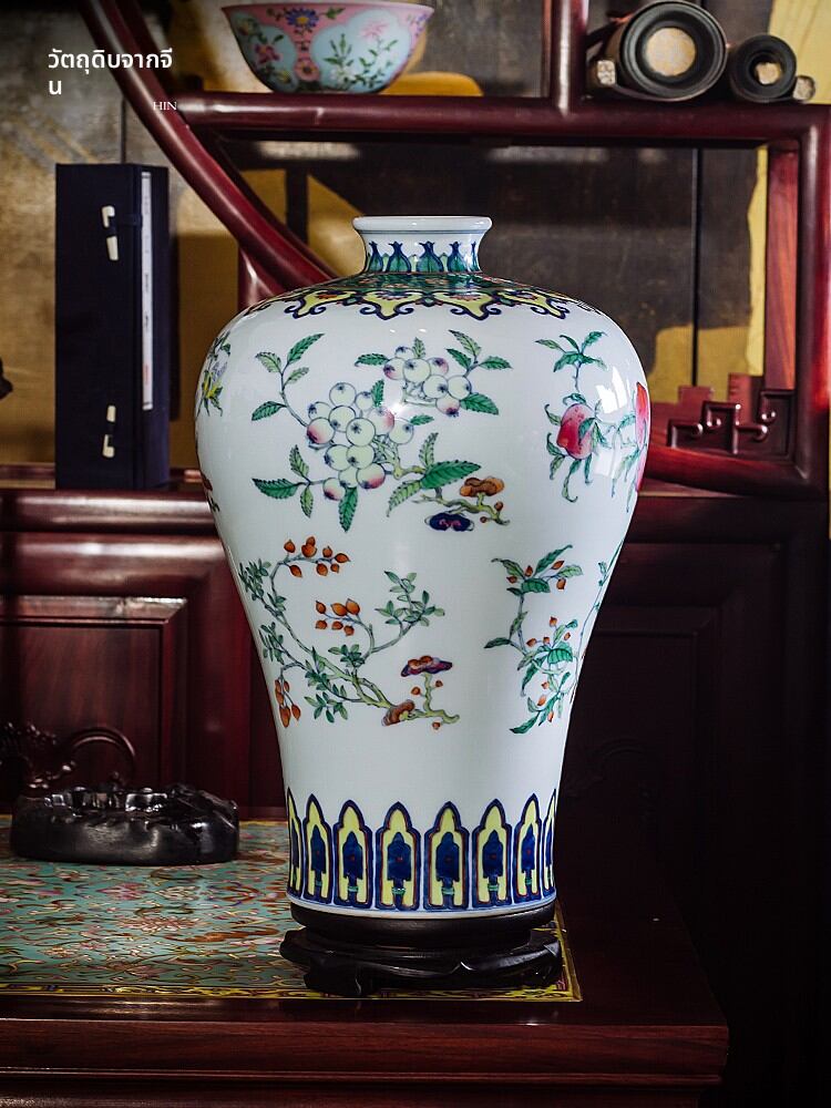 [ROYAL CHINA | Chinese Classical High-end Ceramic Vase,ROYAL CHINA | Chinese Classical High-end Ceramic Vase,] ราคา 98,775 บาท*ส่งฟรี
