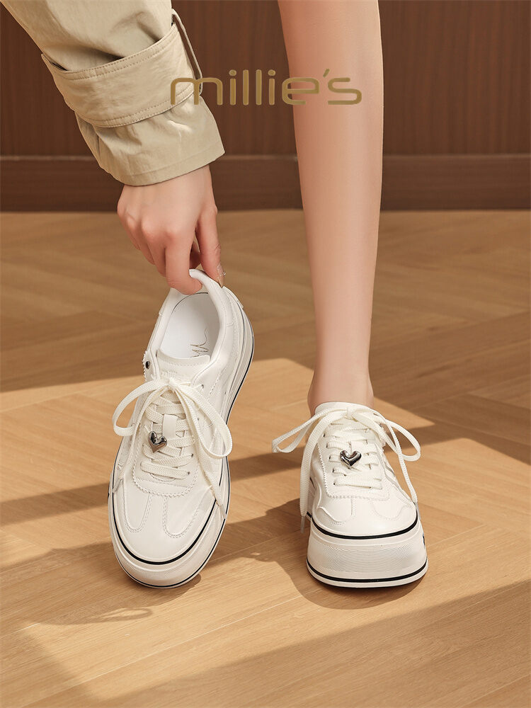 MILLIE'S | Laced Multicolor Thicksole Retro Fashionable Women's Casual Shoes ราคา 8,026 บาท*ส่งฟรี