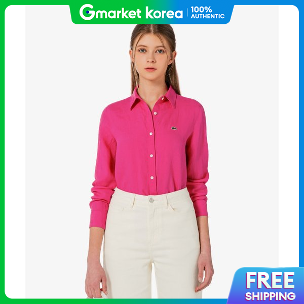 Lacoste | Blouse Women's Shirt Cf005E 56Gglh Shirt Dress Shirt Scarf Women's Regular ราคา 7,047 บาท*ส่งฟรี