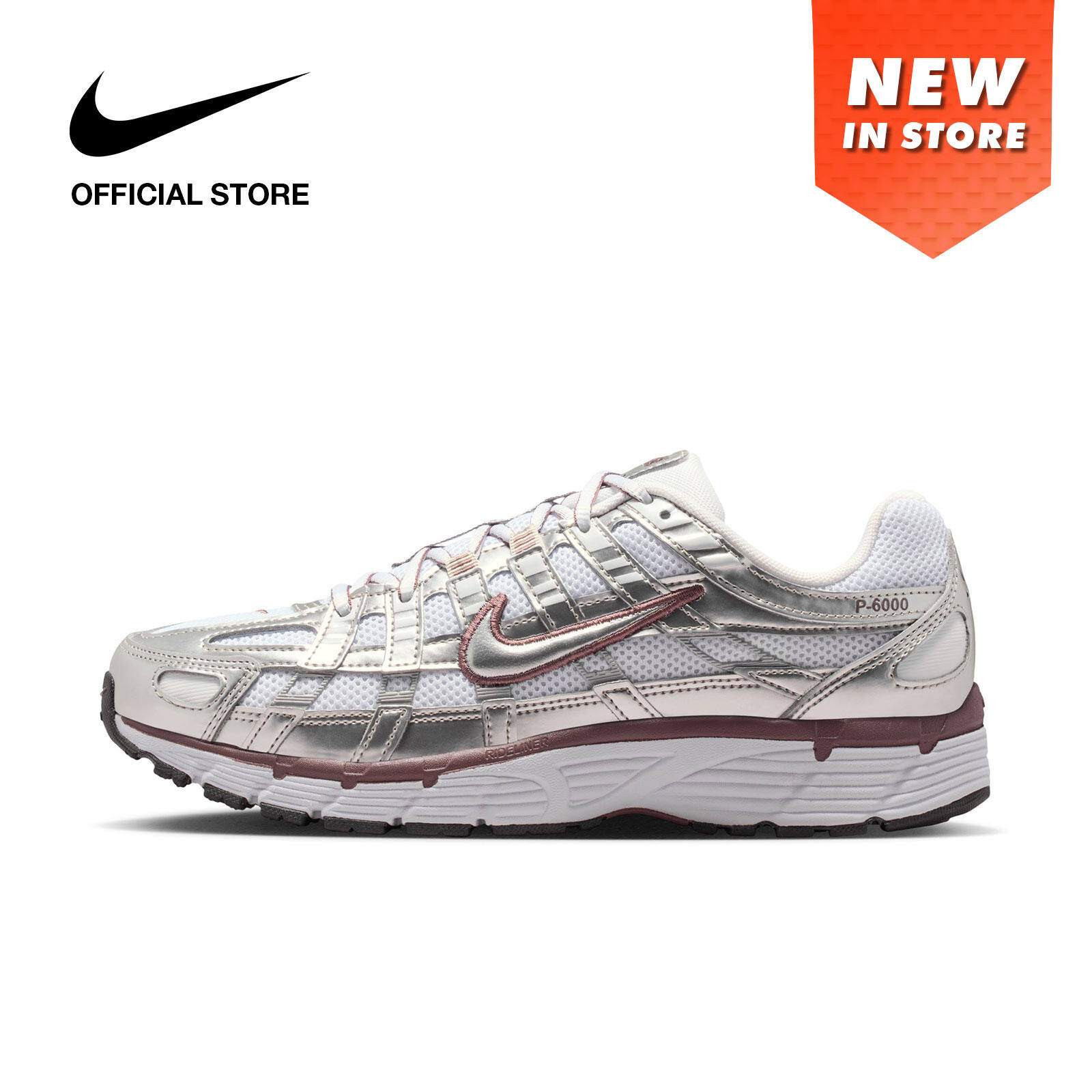Nike Women's P-6000 Shoes - White ราคา 4,300 บาท*ส่งฟรี