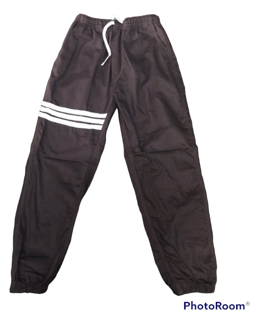 กางเกงขาจั๊ม กางเกงjogger pants(มีแถบ) | Lazada.co.th