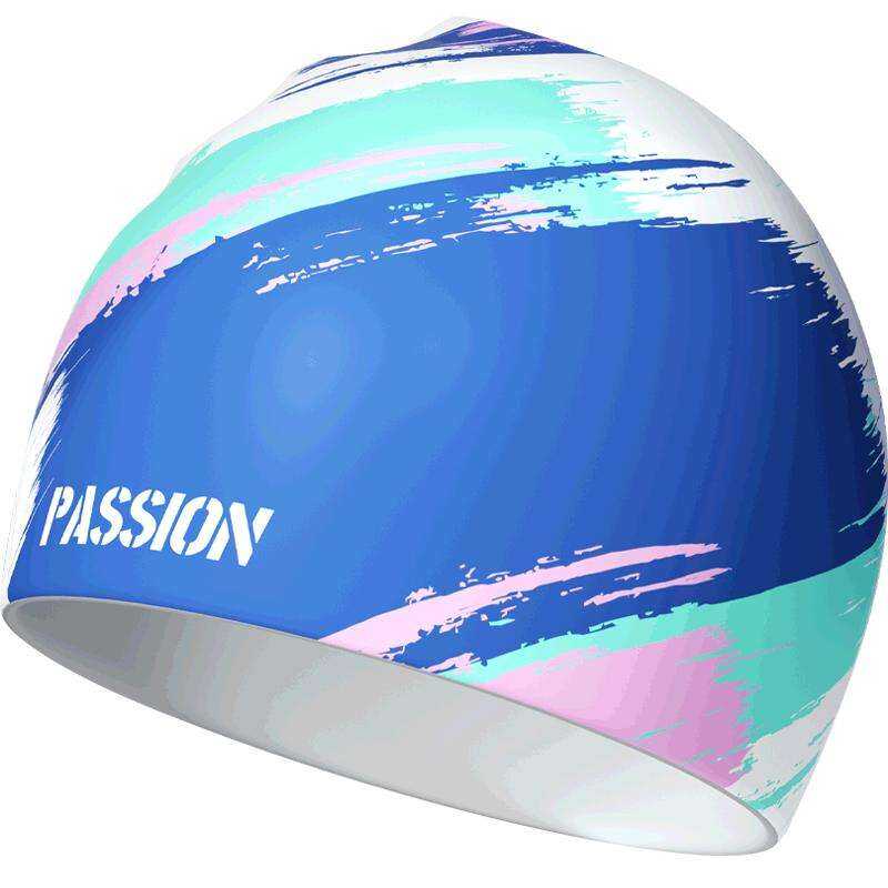 YUKE | Extra Large Stylish Waterproof Comfortable Ear Protection Swim Cap - รูปที่ 1