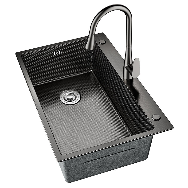 SHENYUAN | Stainless Steel Kitchen Sink Single Basin Thickened Washing Basin ราคา 2,037 บาท*ส่งฟรี