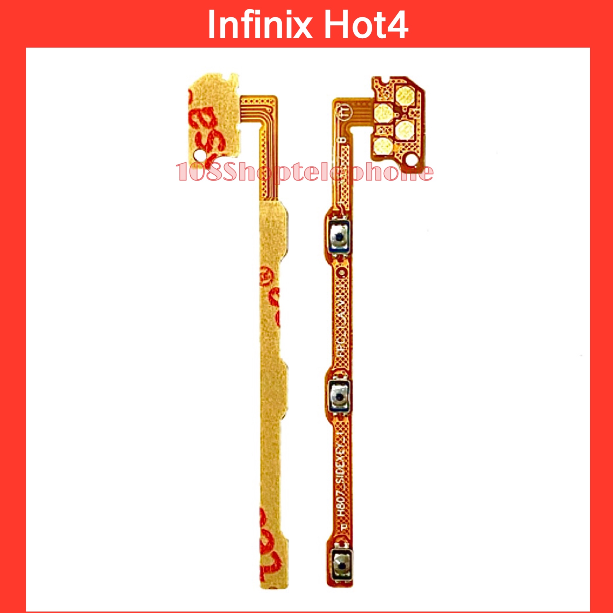 แพรปุ่มสวิตซ์ เปิด-ปิด / เพิ่มเสียง-ลดเสียง Infinix Hot4 สินค้าคุณภาพดี