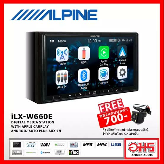 ALPINE iLX-W660E วิทยุ 2din 7