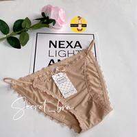 secret กางเกงในผู้หญิง Bikini เอวต่ำสายเดี่ยว เส้นสปาเก็ตตี้ สินค้ายอดนิยมอันดับหนึ่ง สวยเซ็กซี่LXL 8884