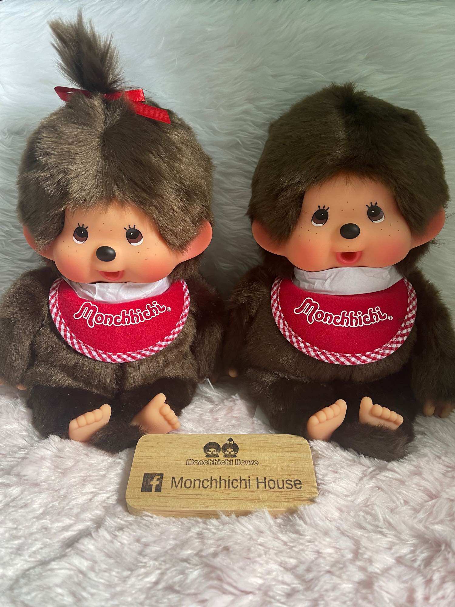 Monchhichi ม่อนชิชิ 🇯🇵ไซส์ M ของแท้ 💯ป้ายห้อยทุกชิ้น นำเข้าจากญี่ปุ่น ราคา 1,250 บาท*ส่งฟรี