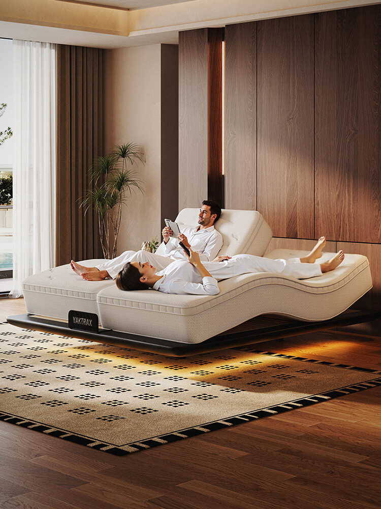 รูปสินค้า JIANSHEHAOTING | Smart Auto Control Electric Bed 1.2m