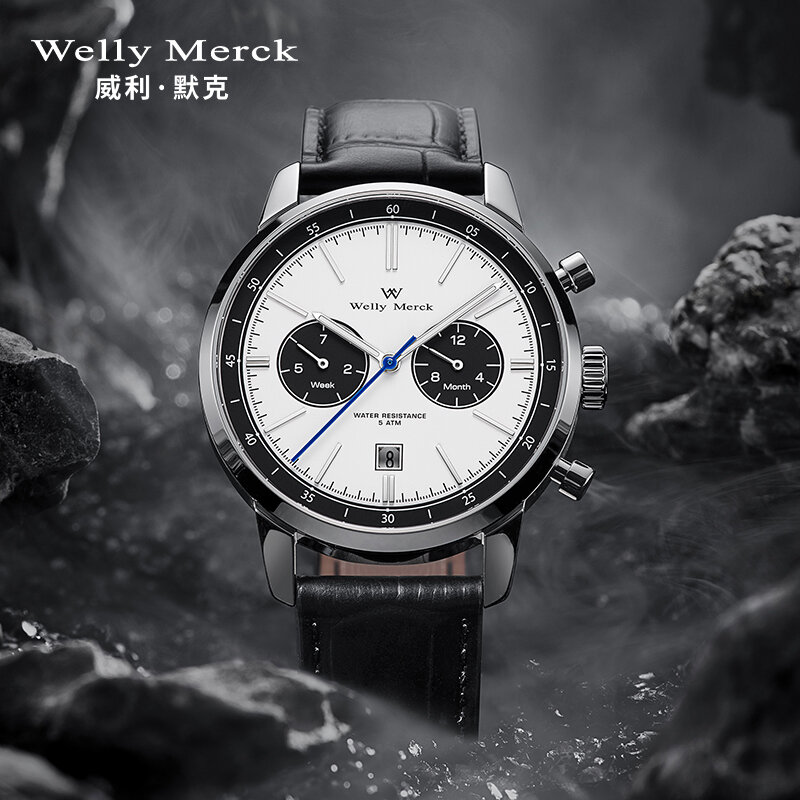 Welly Merck | Men Panda Style Mechanical Watch ราคา 15,895 บาท*ส่งฟรี