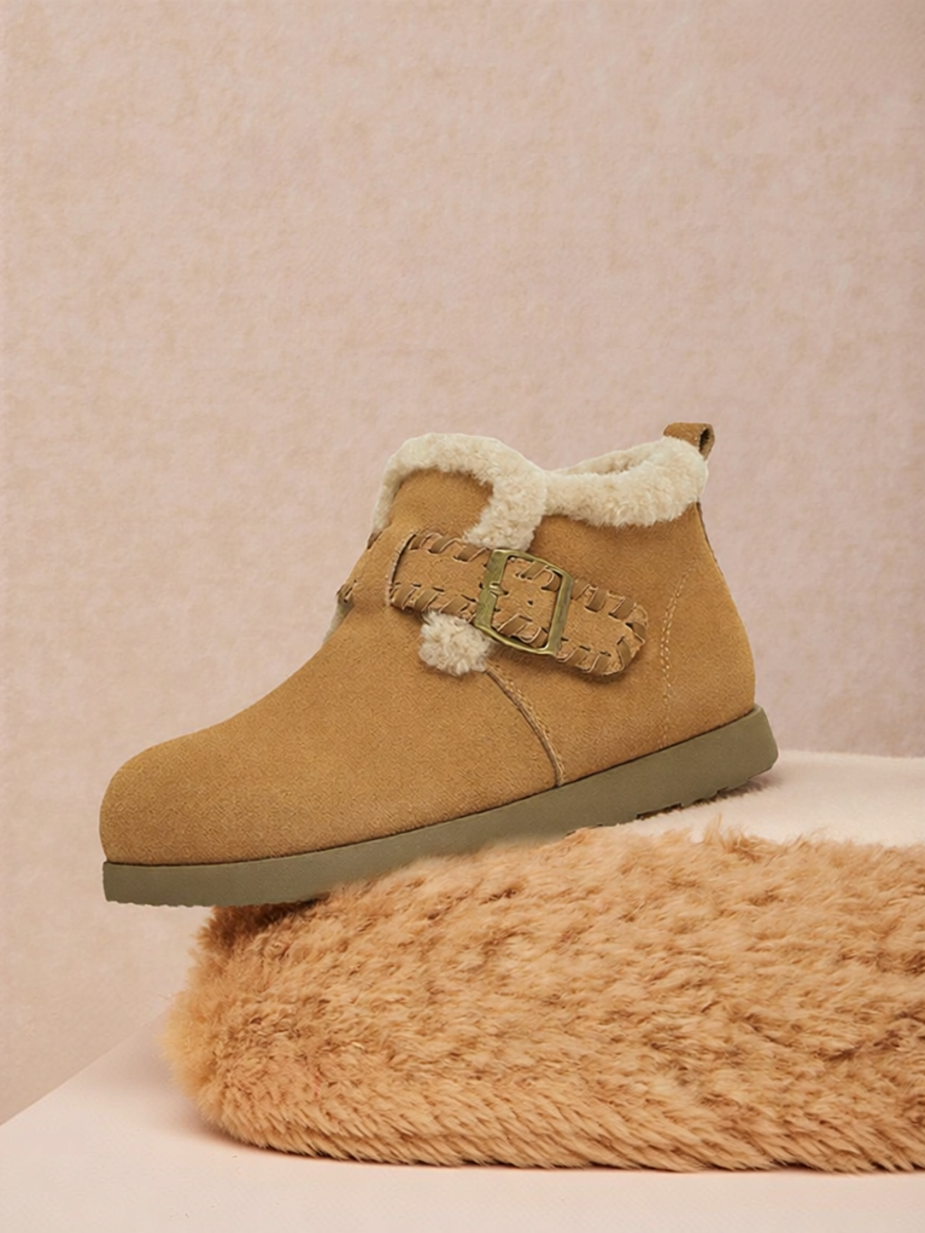 Teenmix | Vintage Warm Thicker Sole Snow Boots ราคา 3,813 บาท*ส่งฟรี