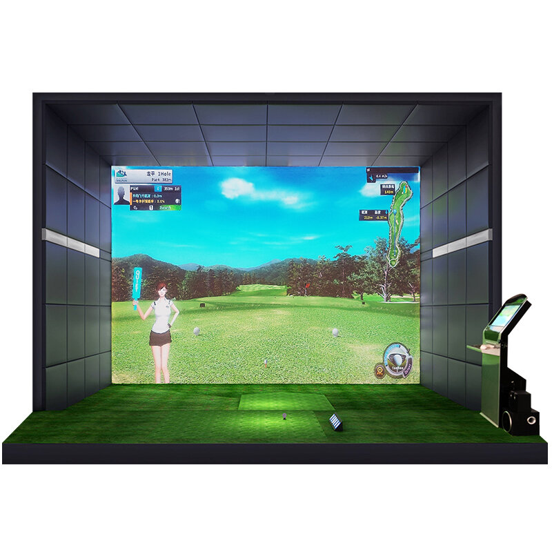 PGM GOLF | Auto Ball Return Golf Simulator