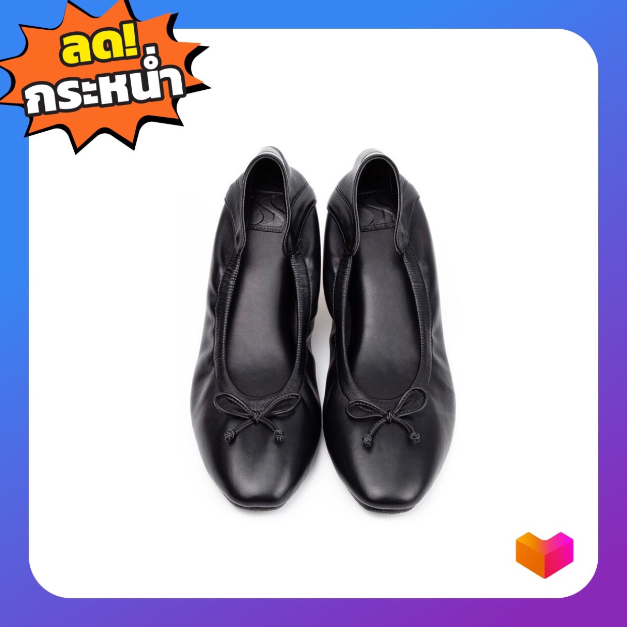Sincera Brand (Premium Flat shoes) คัชชูสีดำ Black รองเท้าคัชชูส้นแบน คัชชูส้นเตี้ย หนังนิ่ม ใส่สบาย ไม่กัดเท้า