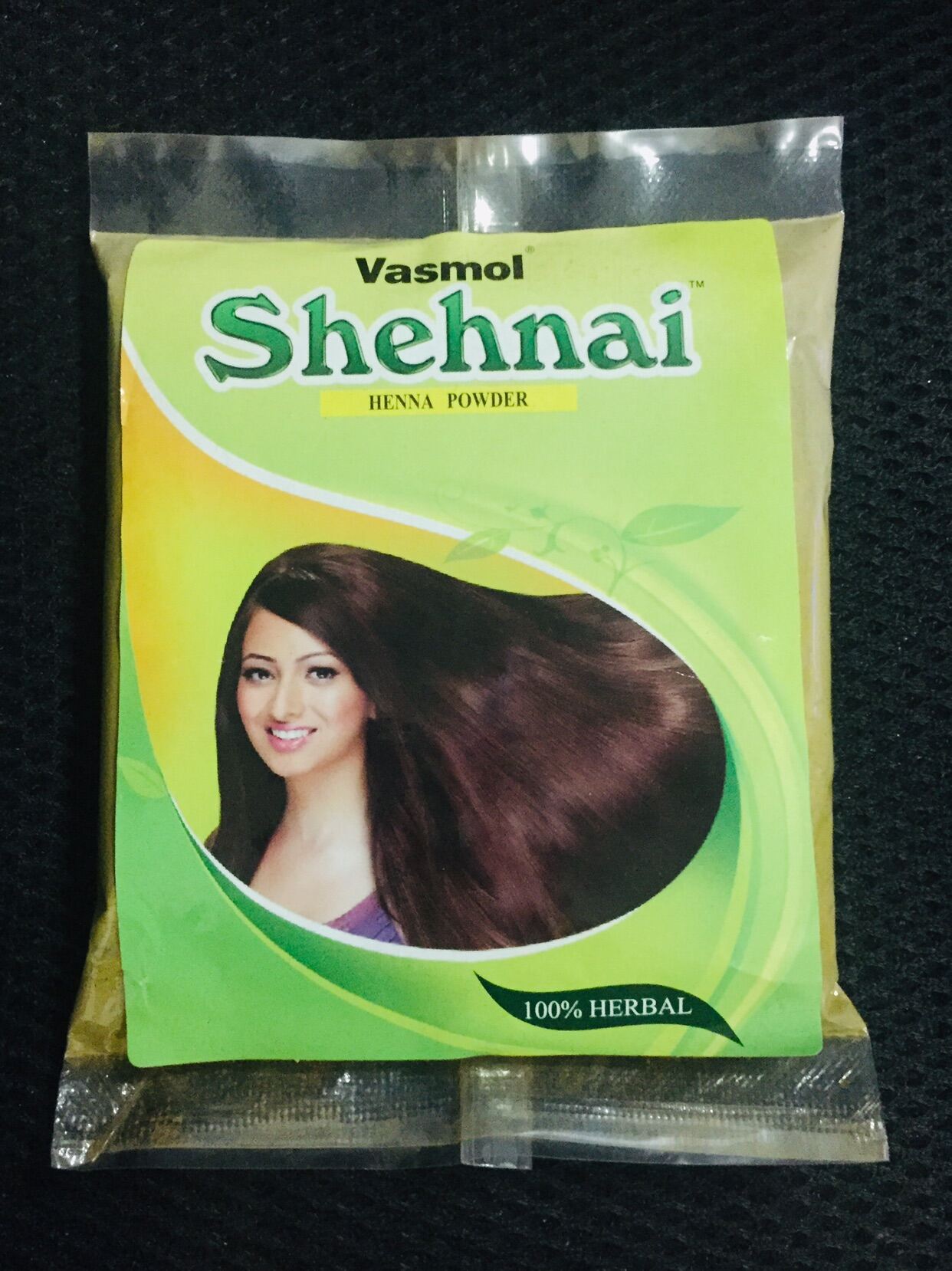 Henna Powder 100g ( Shehnai Vasmol ) 100 Herbal Lazada.co.th