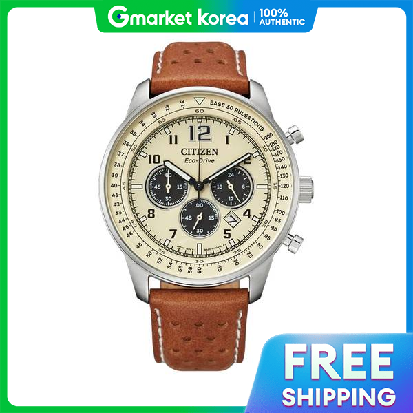 Citizen | Citizen Ca4500-16X Eco-Drive Chronograph Men's Leather Watch ราคา 8,665 บาท*ส่งฟรี