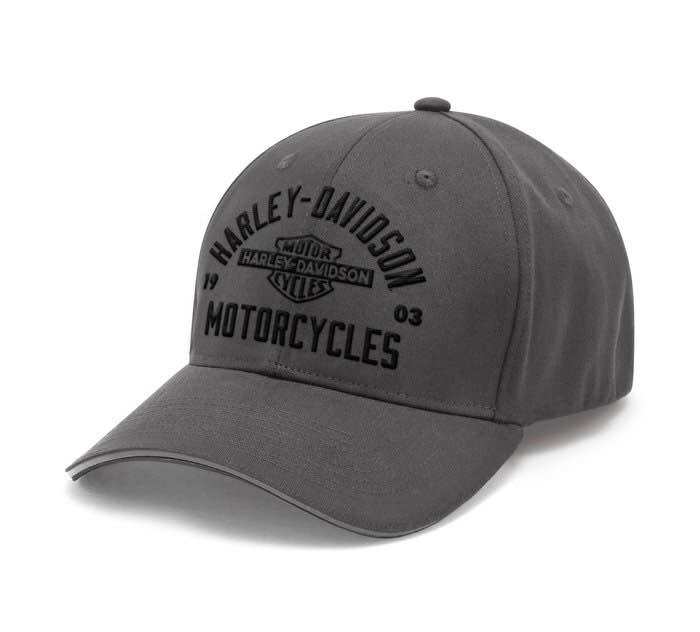 หมวกแก๊ป Apex Softail Stretch Fit Baseball Hat - Asphalt 97721-25VM ราคา 1,890 บาท*ส่งฟรี
