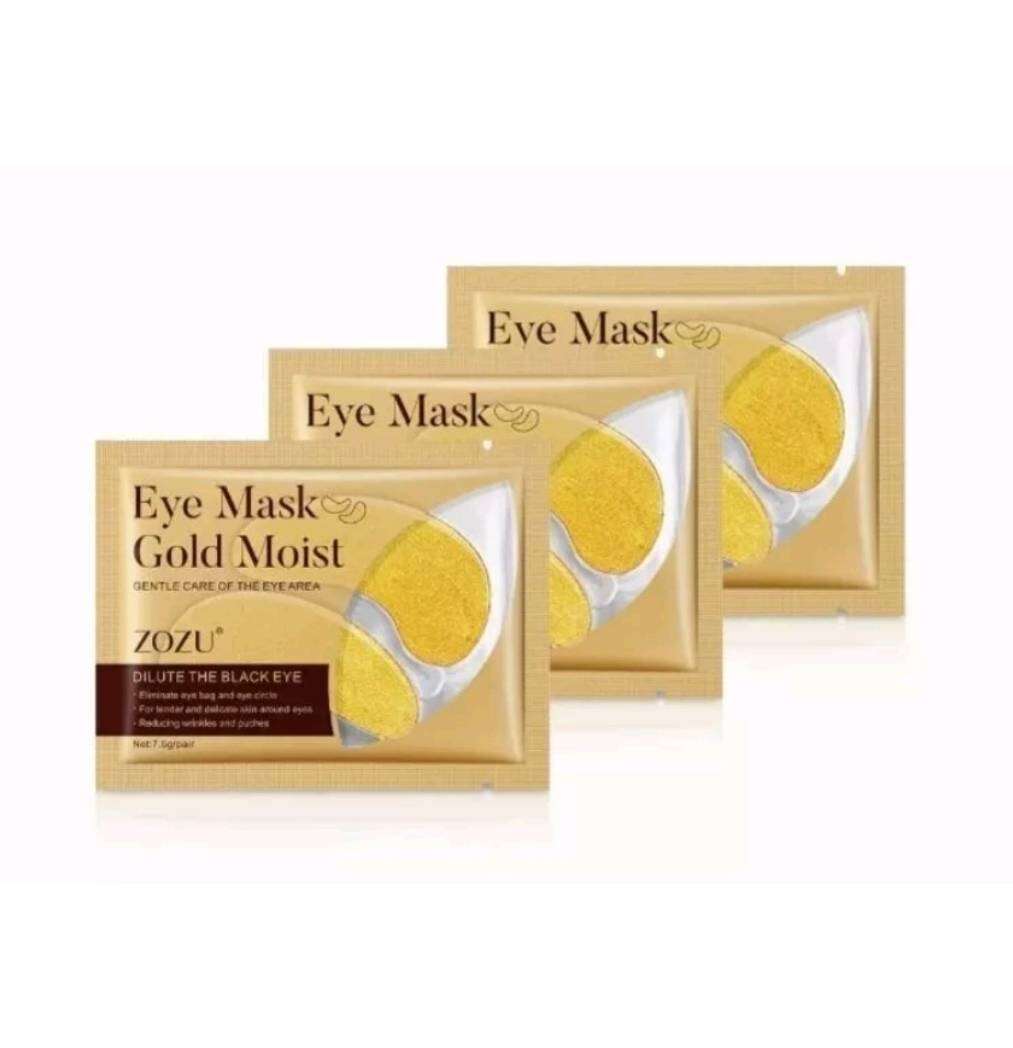 ล็อตใหม่พร้อมส่ง ZOZU มาส์กใต้ตาทองคำ ตาใส ดูสุขภาพดี Eye Mask Gold Moist ThaiPick