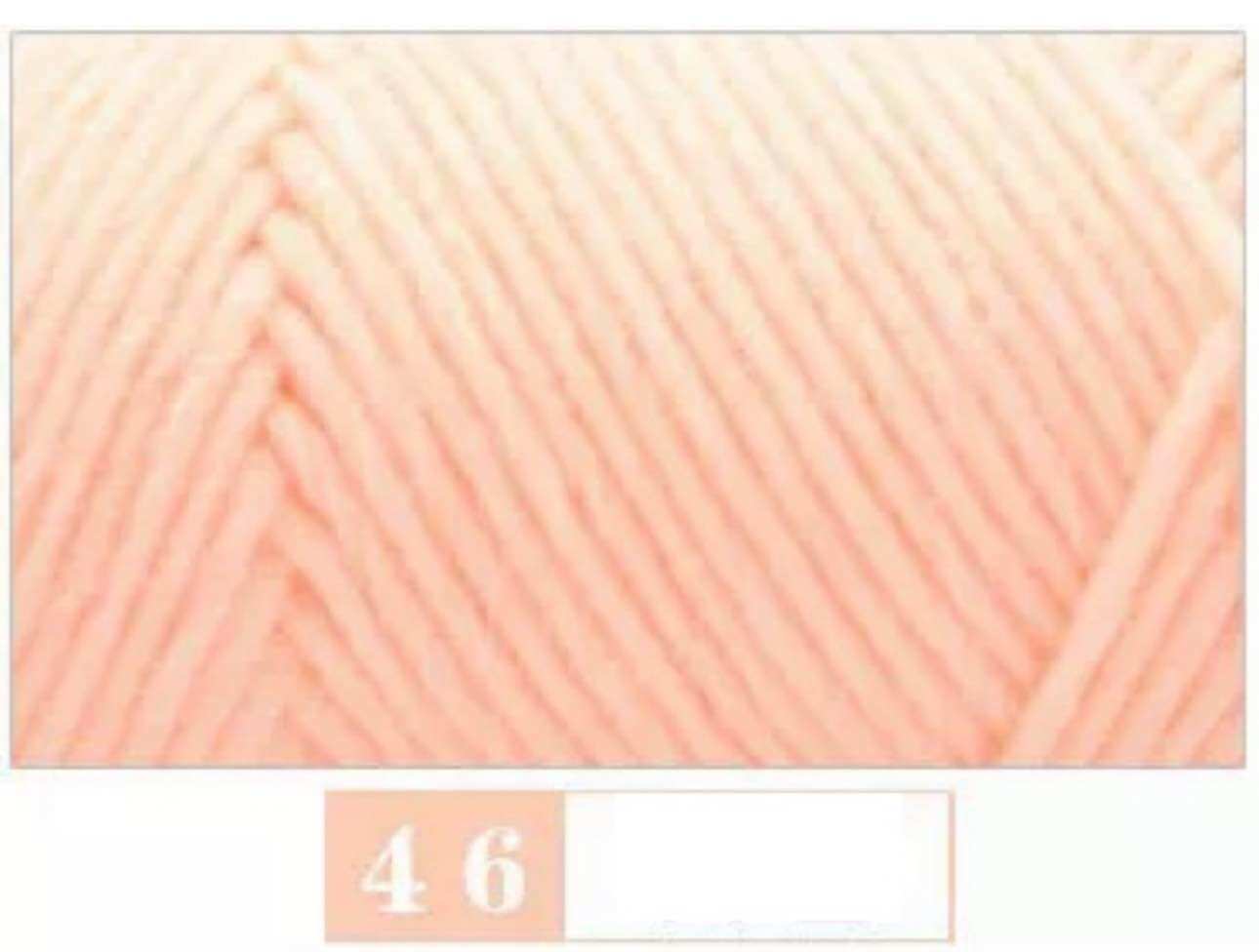 ไหมพรม คอตตอนนม 8 พาย พร้อมส่งจากไทย บริการสอบถามสี