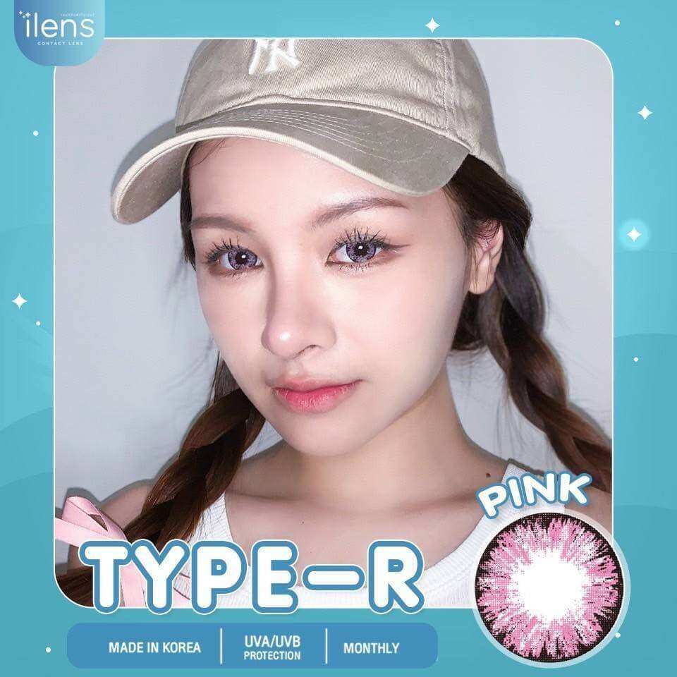 Type-r pink บิ๊กอายส์สีชมพูตัดขอบตาโต หวานฉ่ำ - BIGEYE2YOU - ThaiPick
