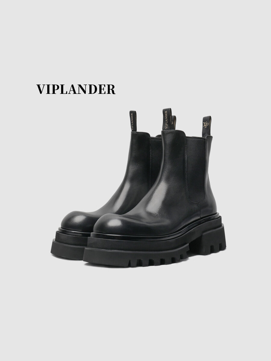 viplander | Height-increasing High-top Chelsea Boots ราคา 10,643 บาท*ส่งฟรี