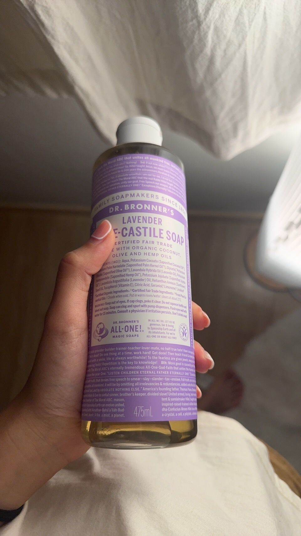 Dr.Bronner's Pure Castile Soap (Lavender, Cherry Blossom, Earl Grey, Tea Tree, Citrus Orange