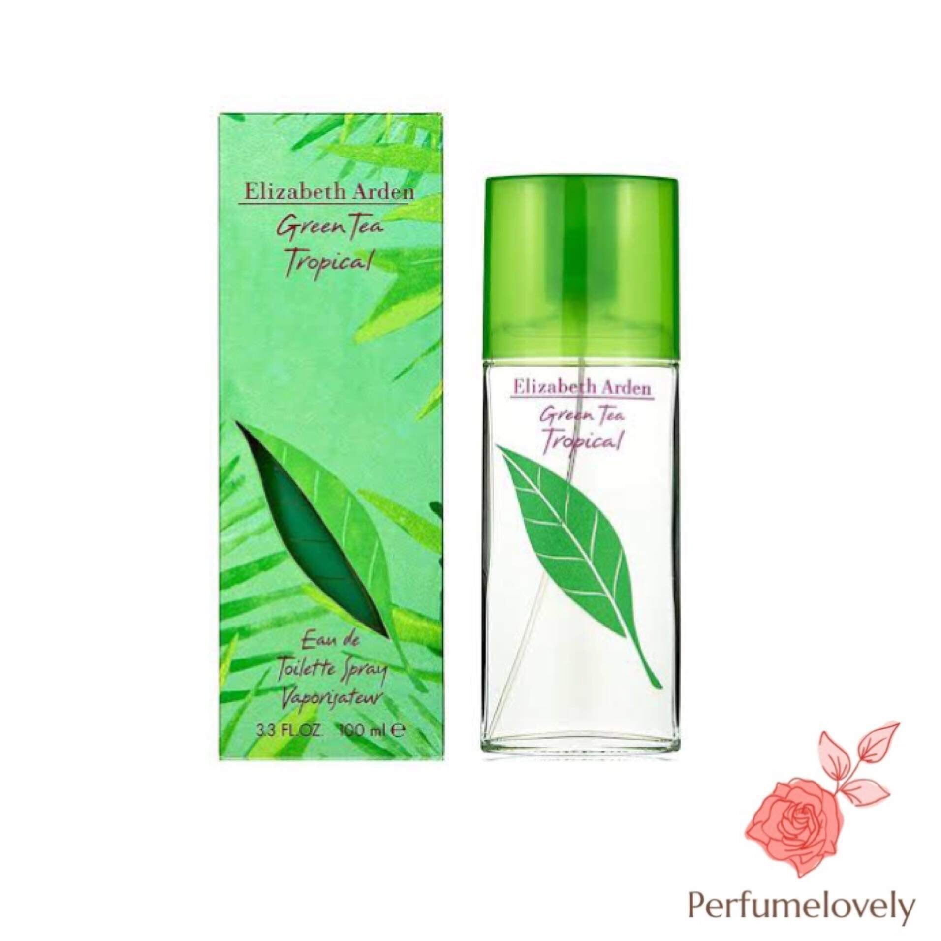 น้ำหอมแท้ Elizabeth Arden Green Tea Tropical EDT 100 ml. Lazada.co.th