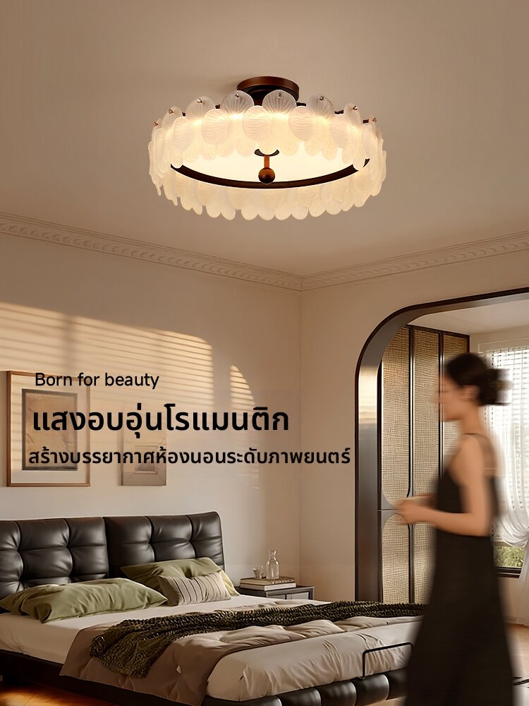 AOZZO | Vintage French Style High-Quality Ceiling Light ราคา 20,213 บาท*ส่งฟรี
