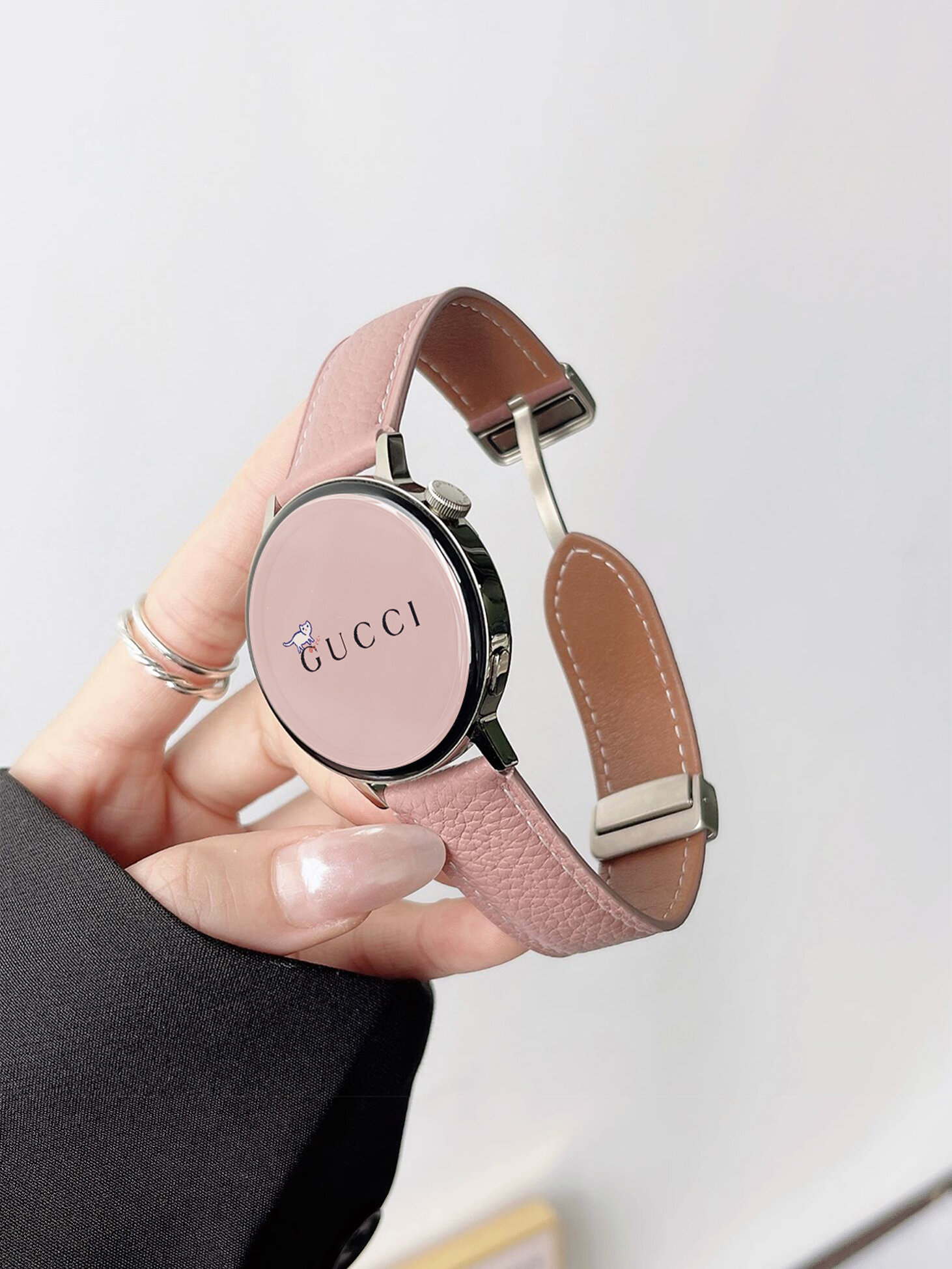SENBO | Genuine Leather Magnetic Smart Watch Strap for GT/WATCH Series Summer ราคา 457 บาท*ส่งฟรี