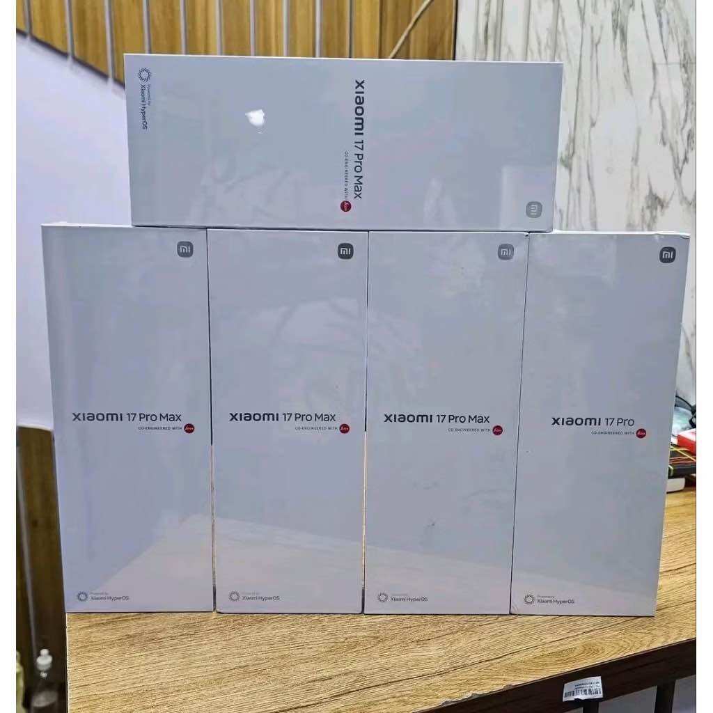 Xiaomi 17 Pro Max 6.9'' Dual Screen Snapdragon 8 Elite Gen 5 Android 16 ราคา 18,000 บาท*ส่งฟรี