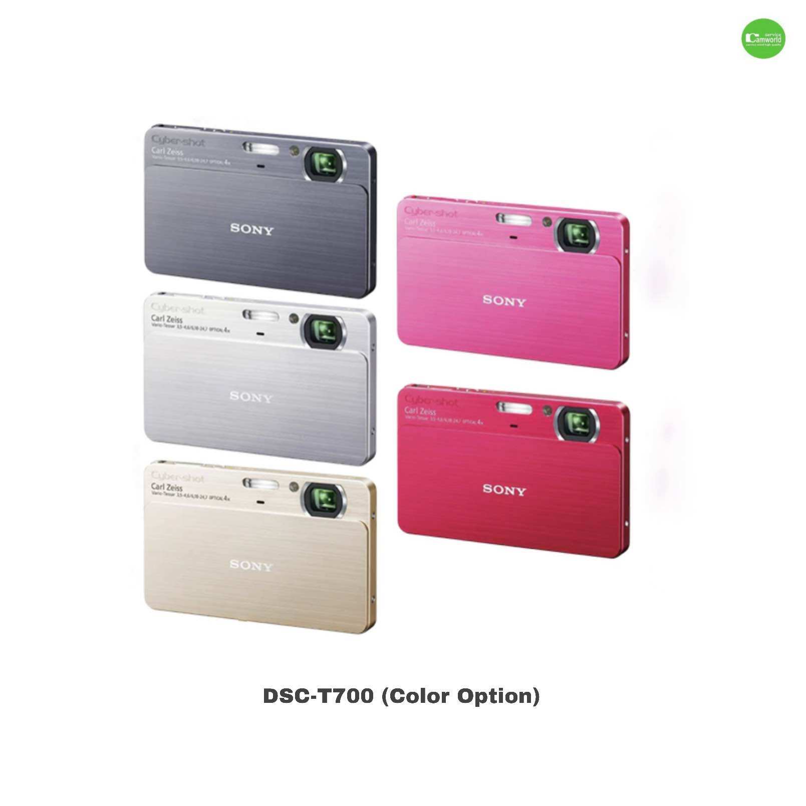 Sony Cyber-shot DSC-T700 Gold 10.1MP Slim Compact Camera 4X Carl