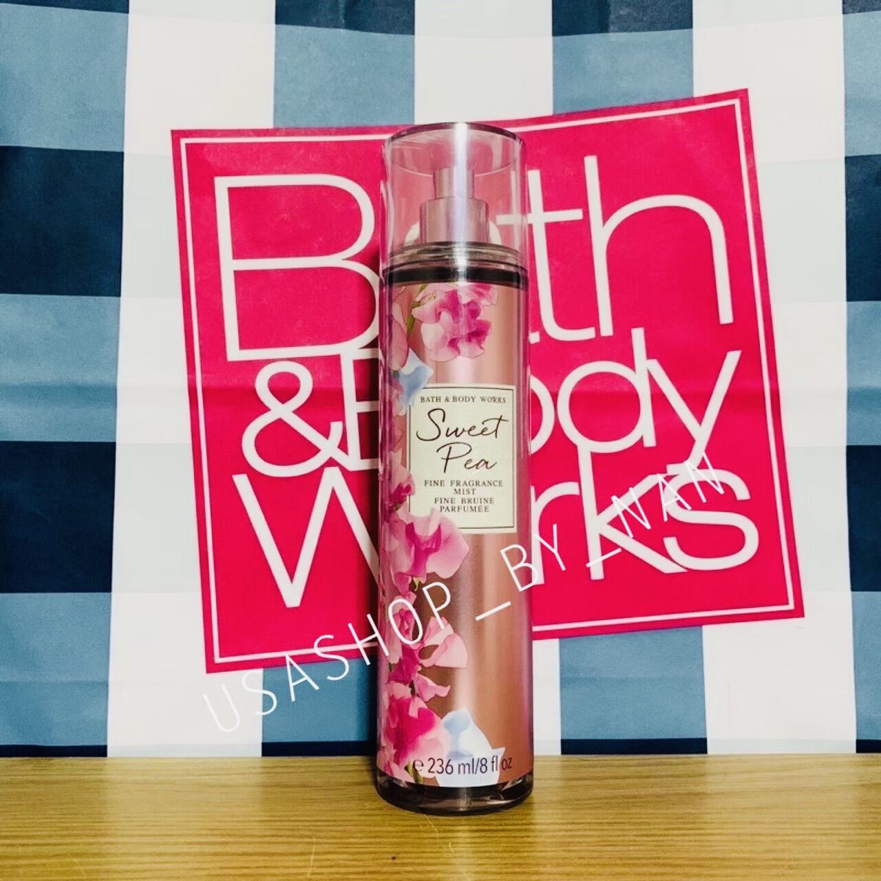 Bath and Body Works Body Mist Sweet Pea Lazada .th