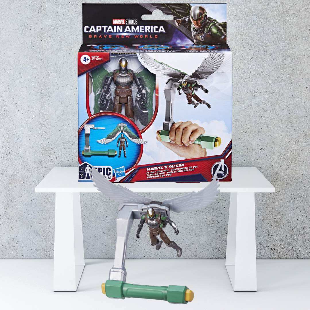พร้อมส่ง Marvel Epic Hero Series Captain America: Brave New World Falcon Flight Controller Action Figure ราคา 2,490 บาท*ส่งฟรี