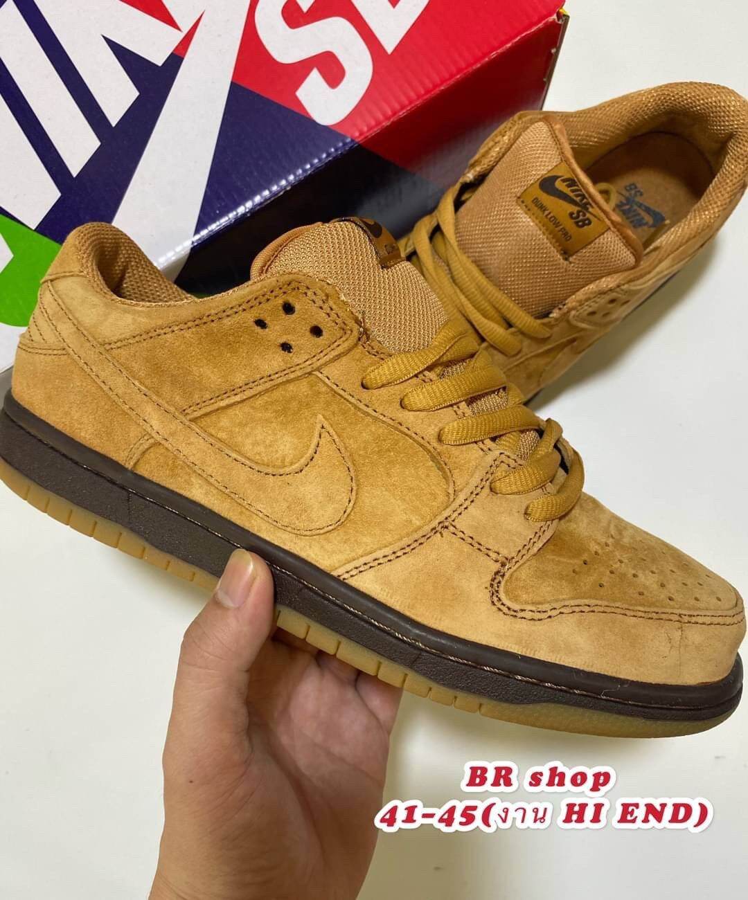 รองเท้าผ้าใบ Nike SB หนังกลับสินค้าคุณภาพสินค้าตรงปกแท้ 100% มีบริการเก็บเงินปลายทาง