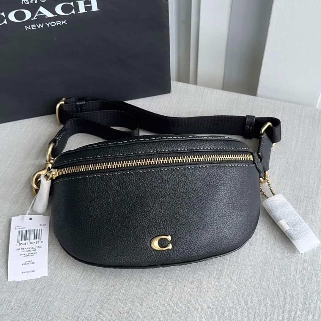 未使用保管品 コーチ ベサニー 黒 BETHANY BELT BAG CH813 COACH CH813 BETHANY BELT BAG IN BLACK – Just A pose Authentic