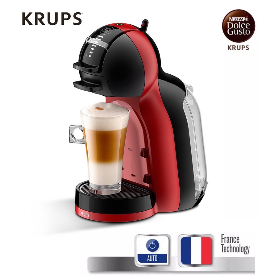 KRUPS เครื่องชงกาแฟแบบแคปซูล ตั้งระดับน้ำอัตโนมัติรุ่น KP120H66