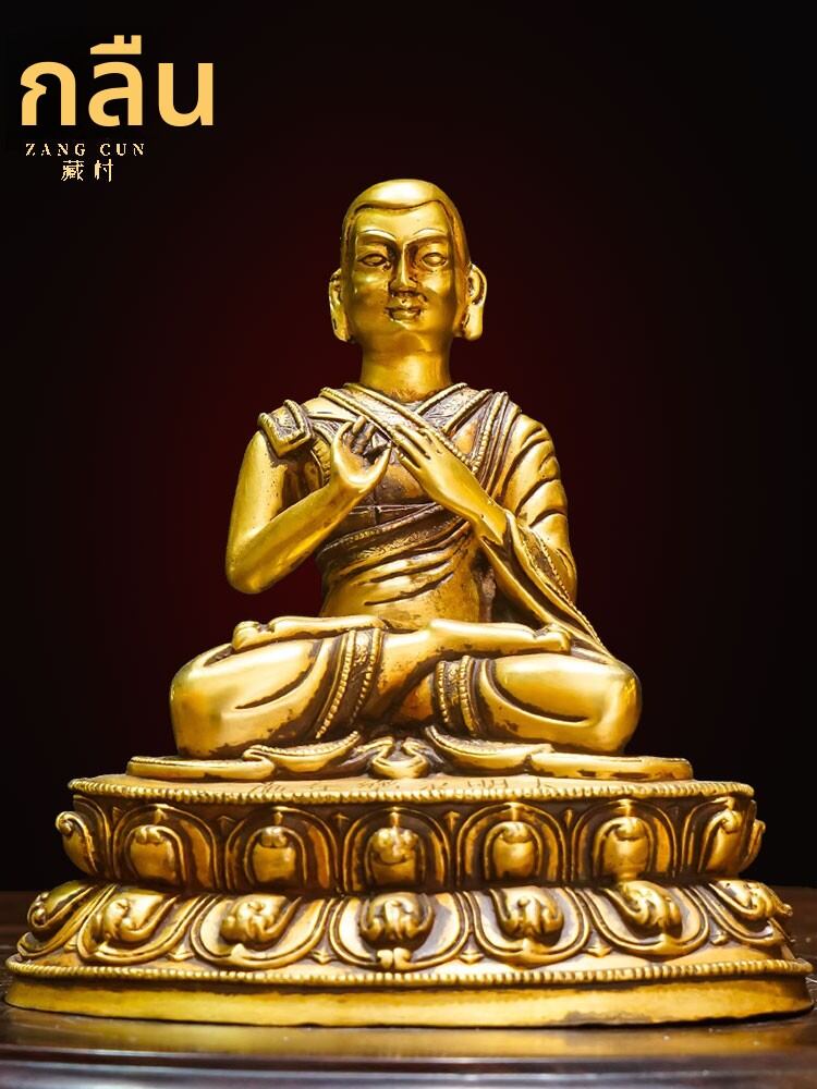 [ZANGCUN | Tibetan Master Statue Hand Engraved Indoor Copper Sculpture,ZANGCUN | Tibetan Master Statue Hand Engraved Indoor Copper Sculpture,] ราคา 25,805 บาท*ส่งฟรี