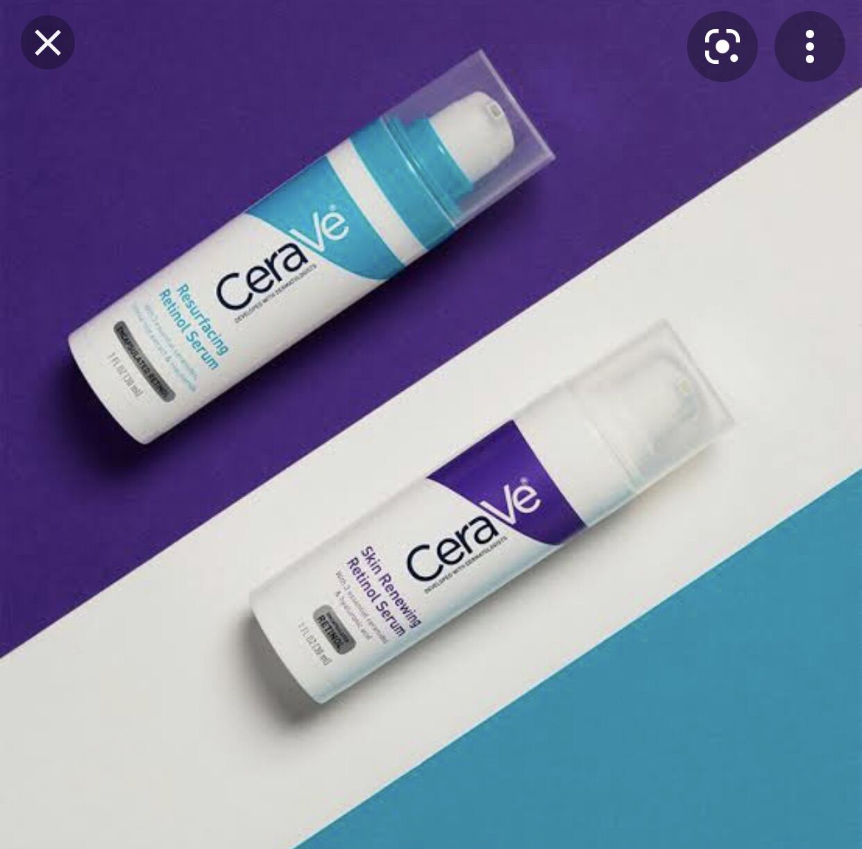 พร้อมส่ง CeraVe Renewing Serum & CeraVe Resurfacing Retinol serum