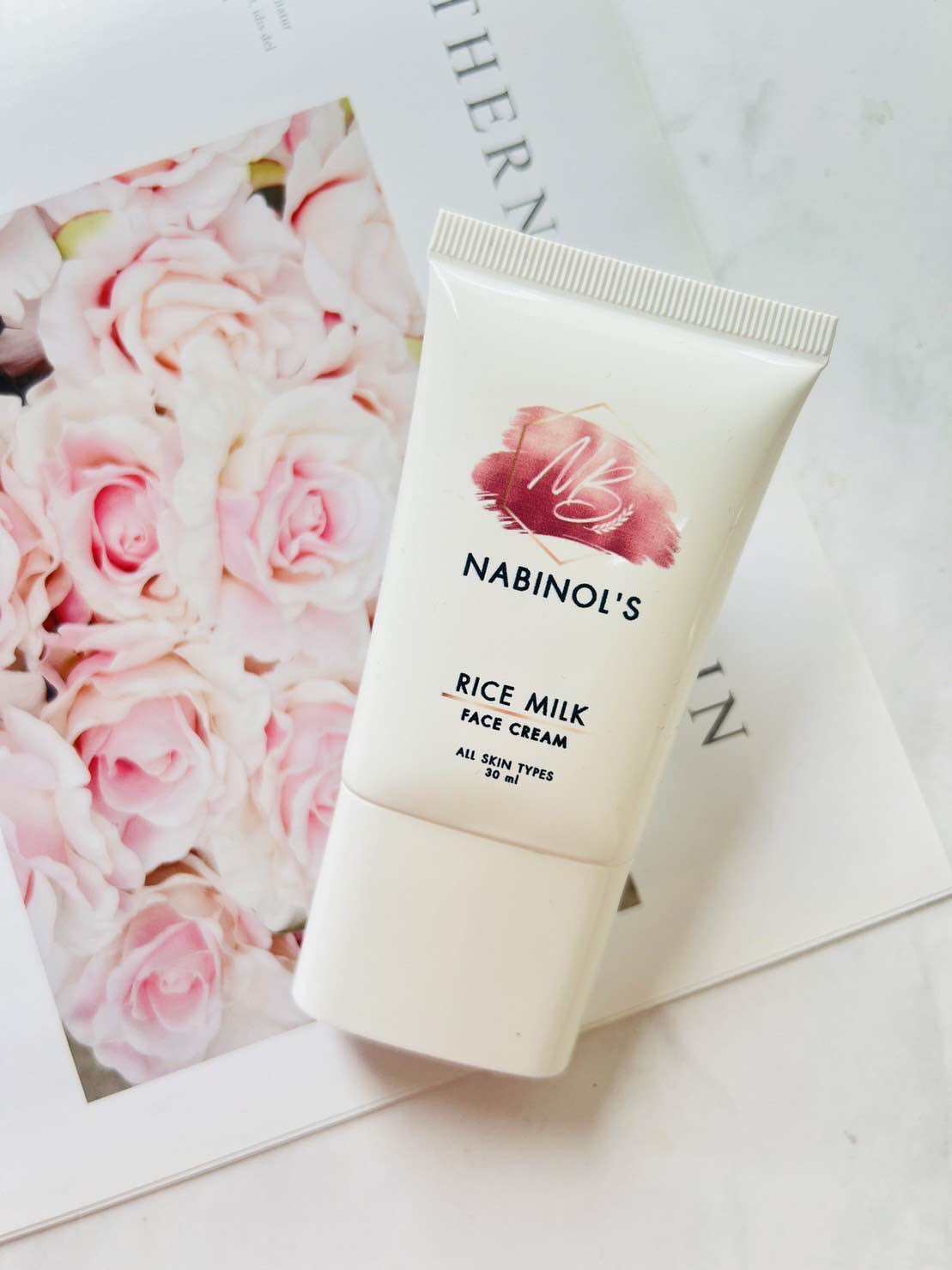 NABINOL'S RICE MILK FACE CREAM Lazada.co.th