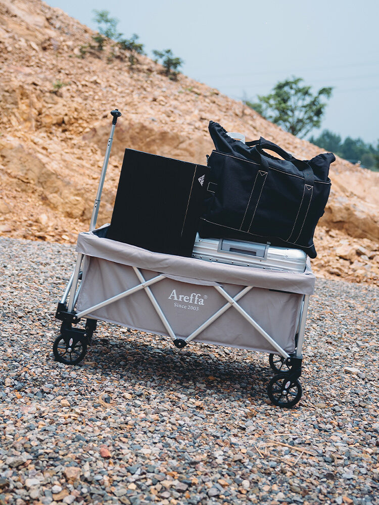 AREFFA | Folding Portable Lightweight Aluminum Camping Cart ราคา 10,051 บาท*ส่งฟรี