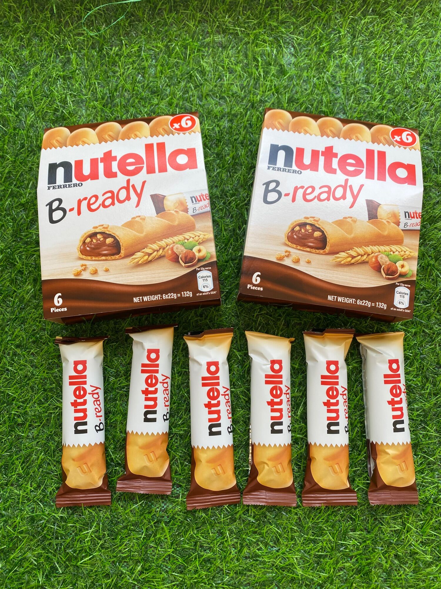 Nutella B-ready นูเทลล่า บีเรดดี้ 1 กล่องมี 6 ชิ้น | Lazada.co.th