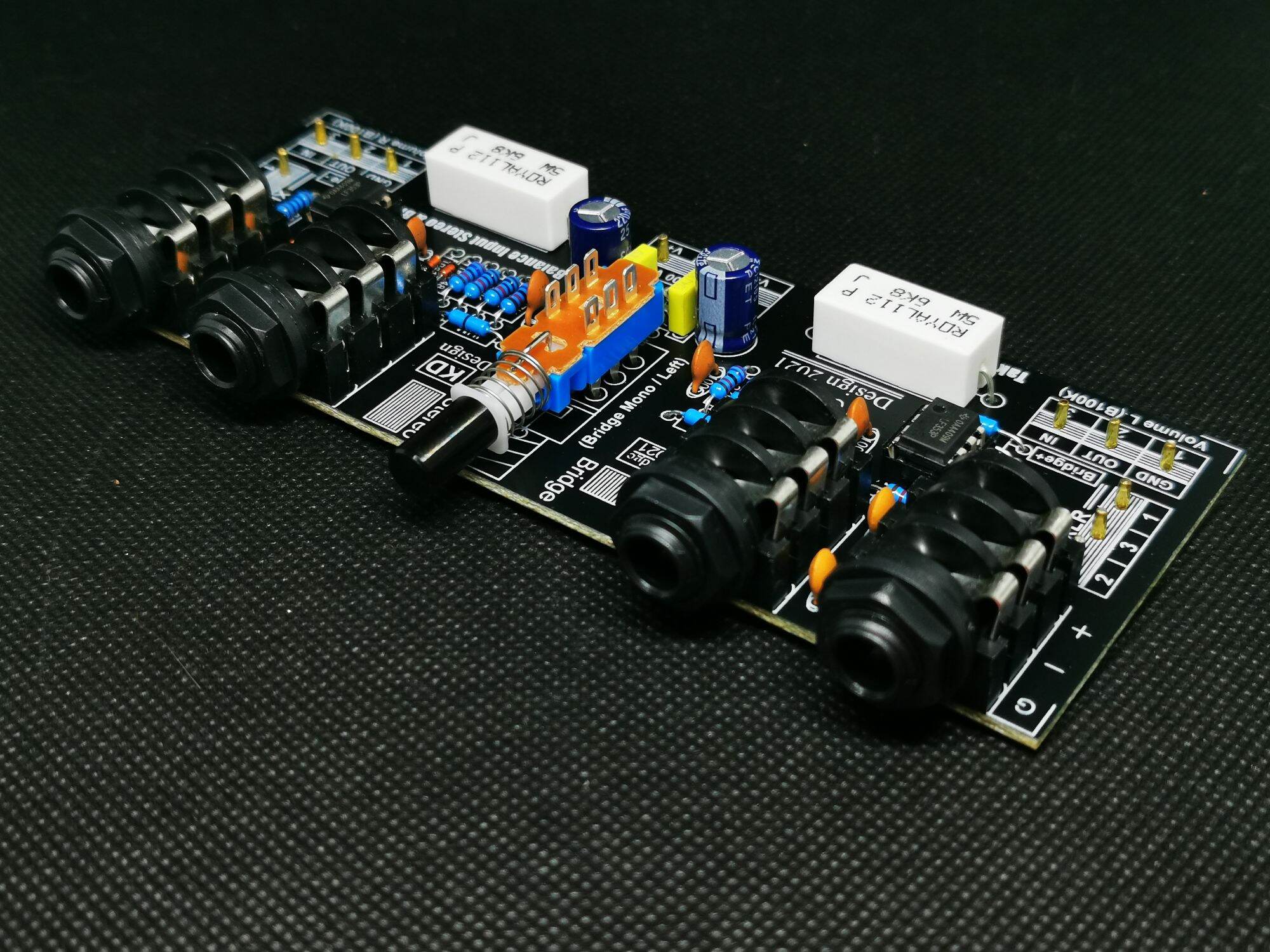 ชุดอินพุต balance input แบบบริจ สำหรับกล่องแอมป์บ้านหม้อทั่วไป Lazada