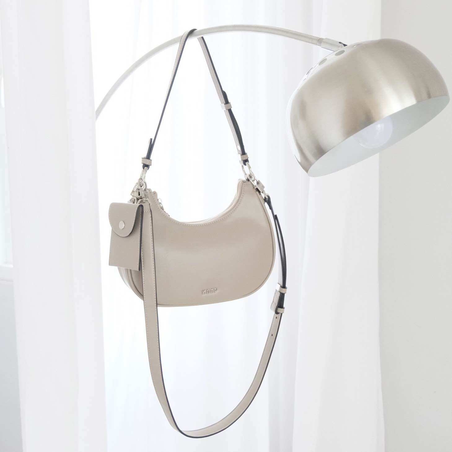 [ Best Seller ] กระเป๋าสะพายข้าง KEEP BAG รุ่น Half Moon Bag (ทรงพอช ...