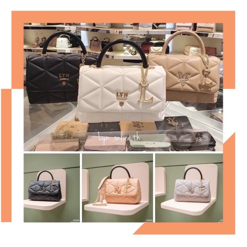 Pimmy???? กระเป๋าสะพายแบรนด์แท้????งานสวยดูแพงมาก ทรงโคโค่หนังนุ่ม