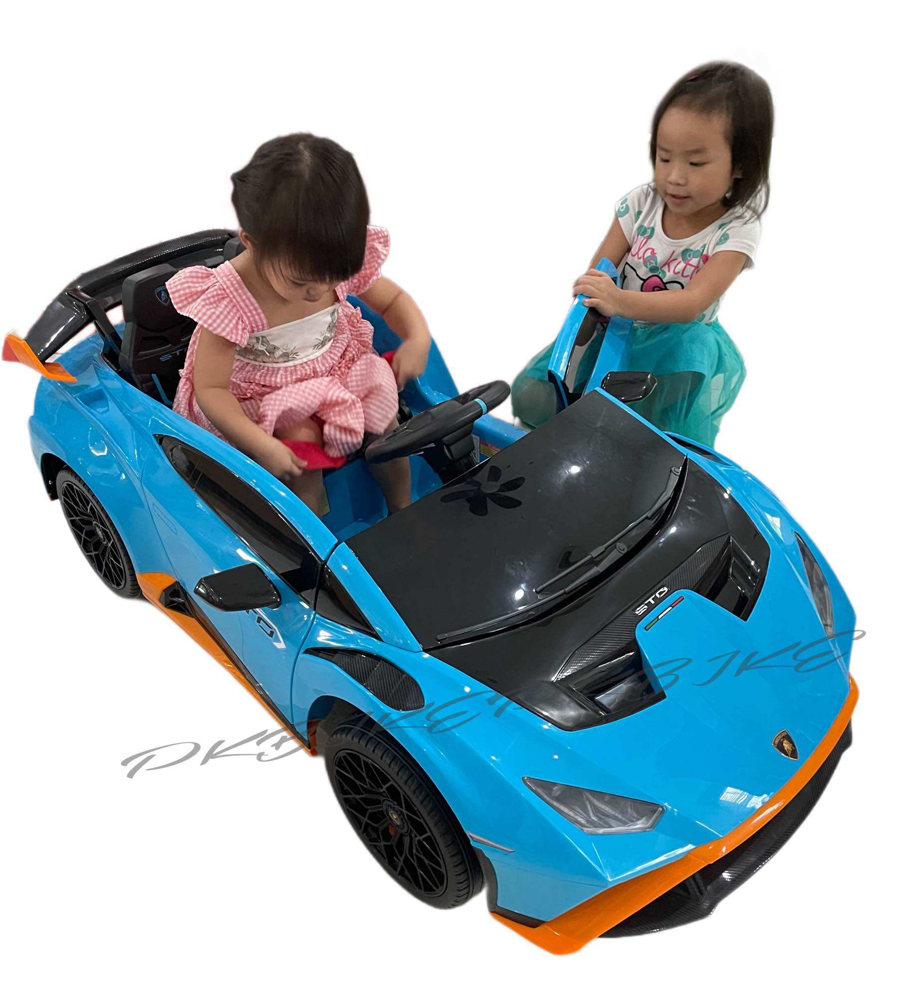 รถแบตเตอรี่เด็ก สปอร์ตแลมโบร์กีนี Lamborghini STO ตัวท็อป รุ่นใหม่ล่าสุด‼️ ราคา 5,190 บาท*ส่งฟรี